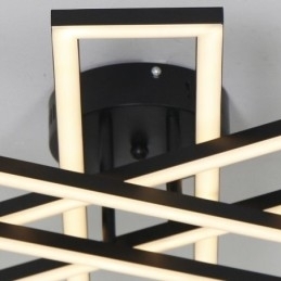 Minimalistisk Innfelt Aluminiums Kunst Vindmølle Taklampe