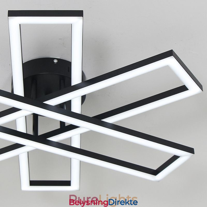 Minimalistisk Innfelt Aluminiums Kunst Vindmølle Taklampe