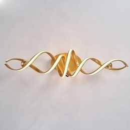 Moderne Innfelt Aluminiums Kunstspiral Taklampe