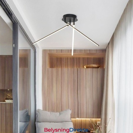 Kreativ Innfelt Aluminiums Kunst Vindmølle Taklampe