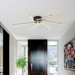 Kreativ Innfelt Aluminiums Kunst Vindmølle Taklampe