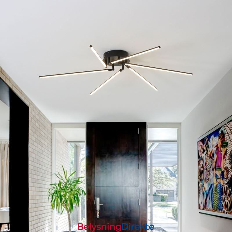 Kreativ Innfelt Aluminiums Kunst Vindmølle Taklampe