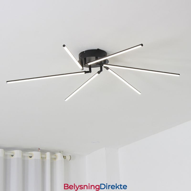 Kreativ Innfelt Aluminiums Kunst Vindmølle Taklampe