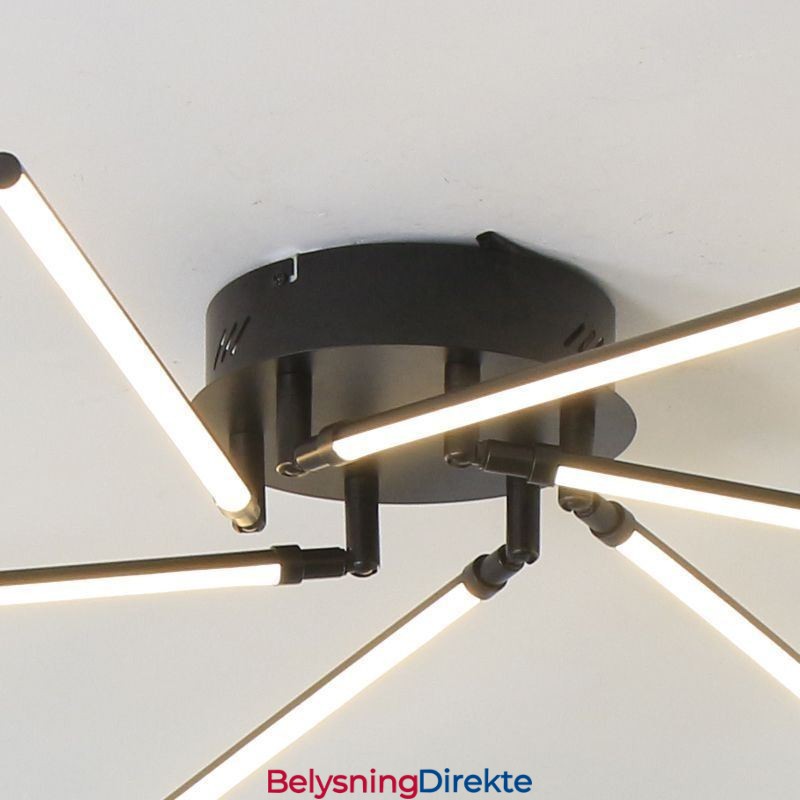 Kreativ Innfelt Aluminiums Kunst Vindmølle Taklampe