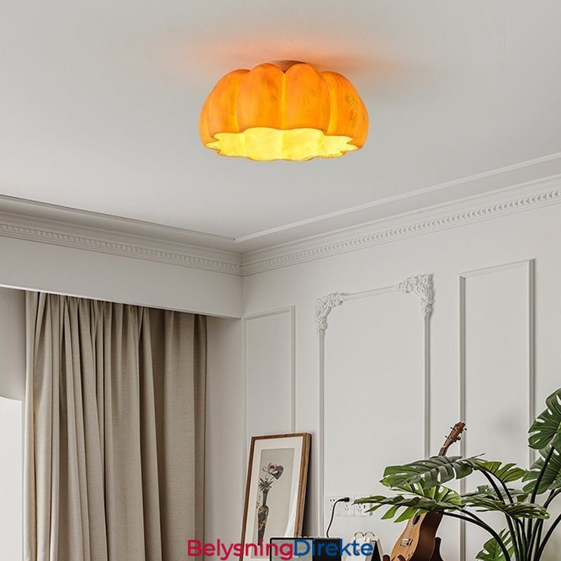 Japanske Retro Taklamper Med Ett Hode, Gresskar Og Innfelt Montering