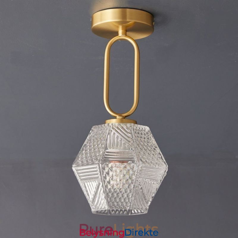 Moderne, Innfelt Glassbelysning Til Hjemmet, Kreativ Taklampe