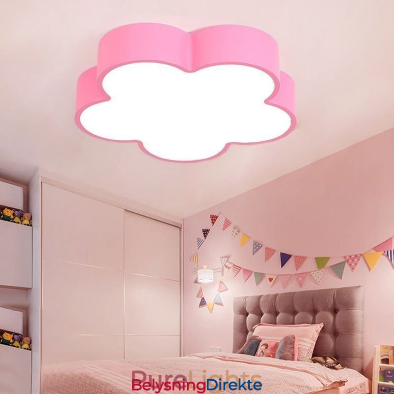 Tegneserie Taklampe Moderne Blomst Innfelt