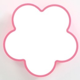 Tegneserie Taklampe Moderne Blomst Innfelt