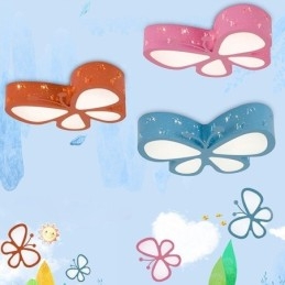 Butterfly Flush Mount Moderne Metall Takarmatur