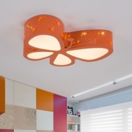 Butterfly Flush Mount Moderne Metall Takarmatur