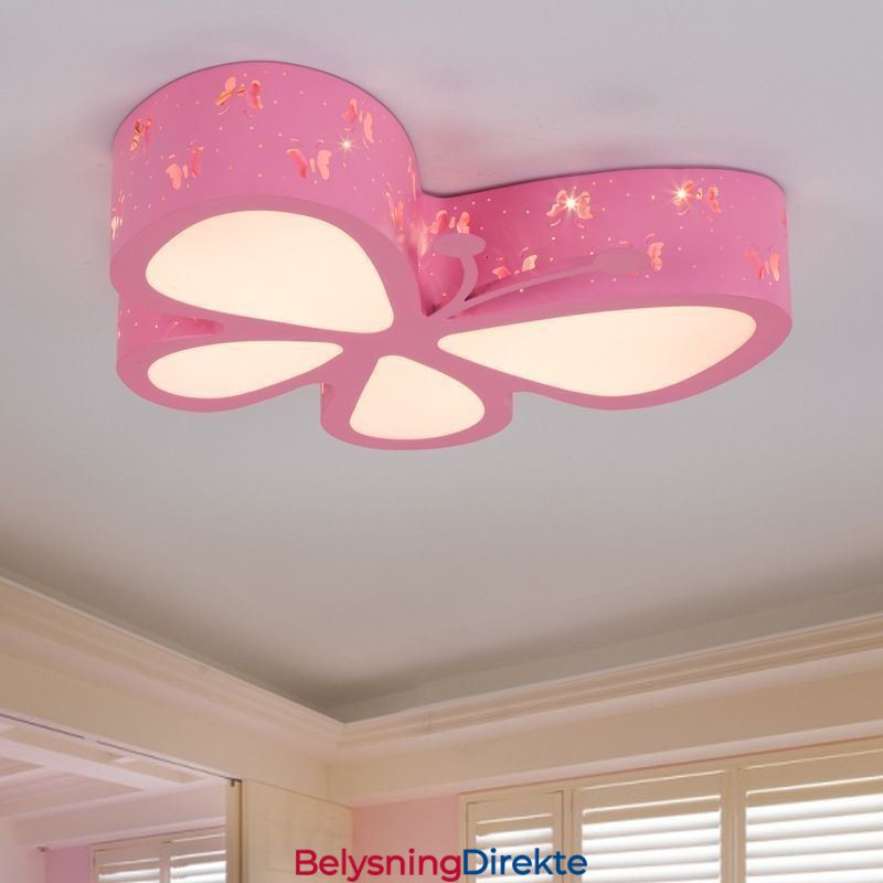 Butterfly Flush Mount Moderne Metall Takarmatur
