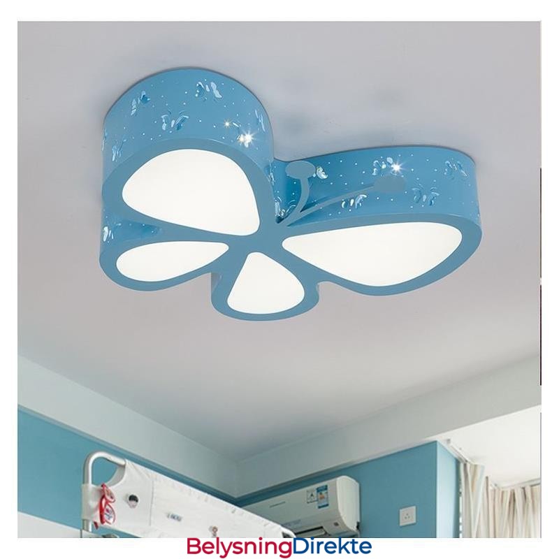 Butterfly Flush Mount Moderne Metall Takarmatur