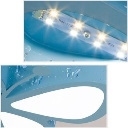 Butterfly Flush Mount Moderne Metall Takarmatur