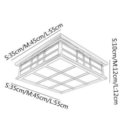 Taklampe I Tre I Retrostil, Innfelt