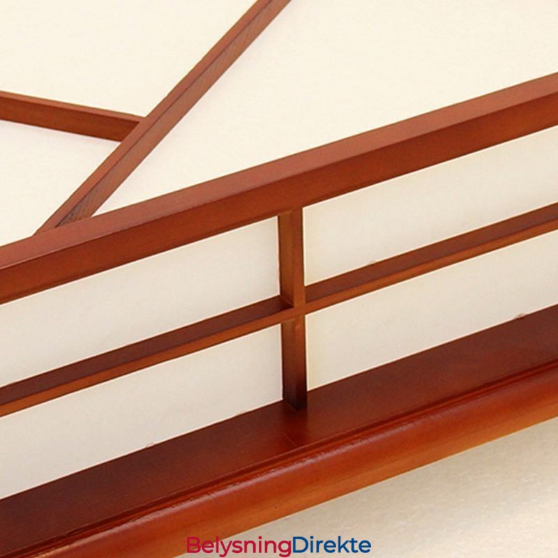 Taklampe I Retrostil, Firkantet, Innfelt