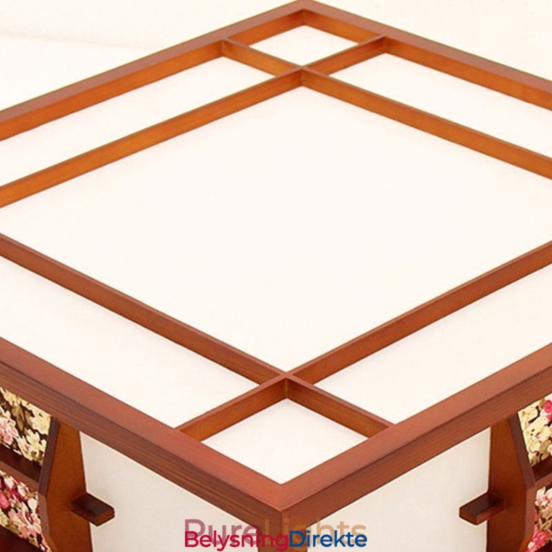 Retro Tre, Firkantet Taklampe Med Innfelt Tak