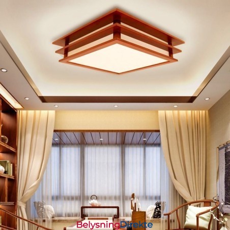 Retro Taklampe I Kinesisk Stil