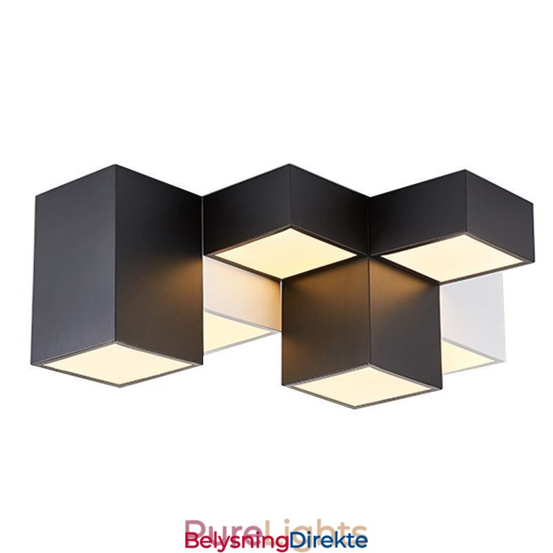 Moderne Taklampe Rubiks Kube Takbelysning