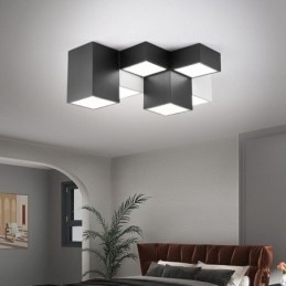 Moderne Taklampe Rubiks Kube Takbelysning