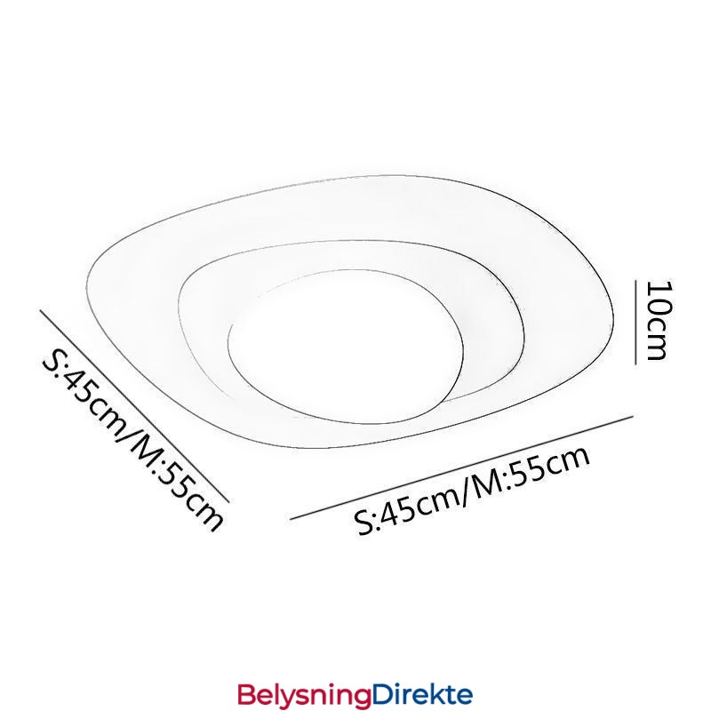 Nordisk Taklampe Bølgepapp Taklampe