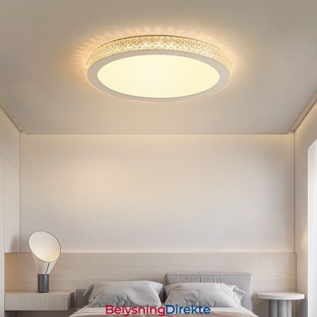 Moderne Taklampe Shinny Diamond Innfelt