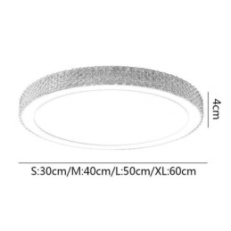 Moderne Taklampe Shinny Diamond Innfelt