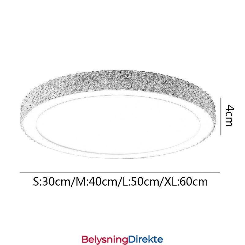 Moderne Taklampe Shinny Diamond Innfelt