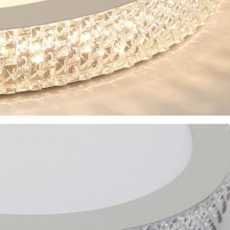 Moderne Taklampe Shinny Diamond Innfelt