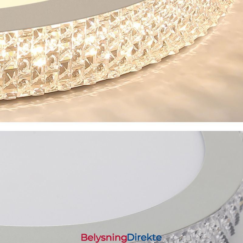 Moderne Taklampe Shinny Diamond Innfelt