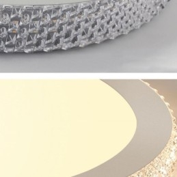 Moderne Taklampe Shinny Diamond Innfelt