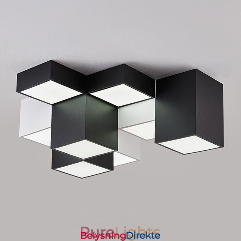 Moderne Taklampe Kubeformet Taklampe