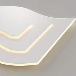 Moderne Taklampe Firkantet Akryl Innfelt