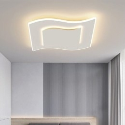 Moderne Taklampe Firkantet Akryl Taklampe