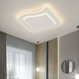 Moderne Taklampe Firkantet Akryl Taklampe