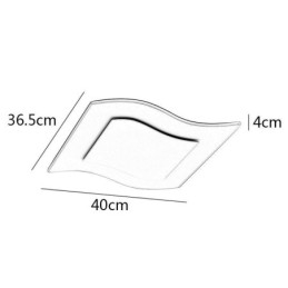 Moderne Taklampe Firkantet Akryl Taklampe