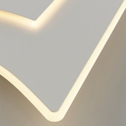 Moderne Taklampe Firkantet Akryl Taklampe