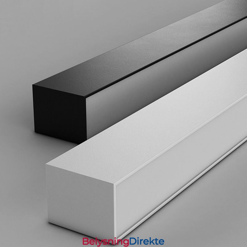 Moderne Taklampe Med Lang Stripe, Utenpåliggende Taklampe