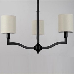 Amerikanske Landlige Hengelamper Nordisk Kontraktert Varm Stoffhette Lamper Og Lanterner