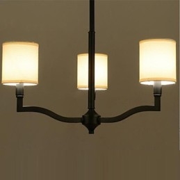 Amerikanske Landlige Hengelamper Nordisk Kontraktert Varm Stoffhette Lamper Og Lanterner