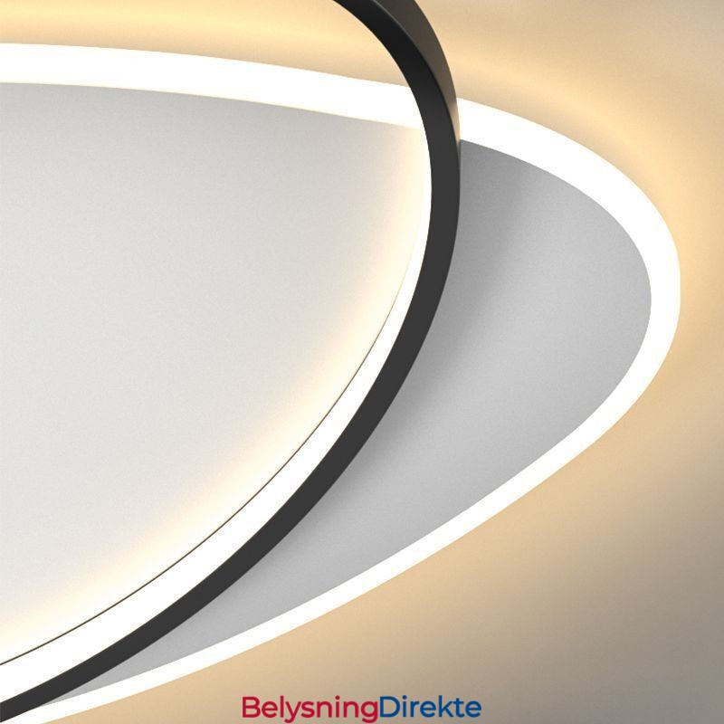 Moderne Taklampe Oval Taklampe