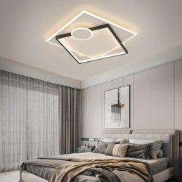 Moderne Taklampe Firkantet Geometrisk Akryl Taklampe