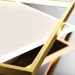 Moderne Taklampe Firkantet Geometrisk Akryl Taklampe