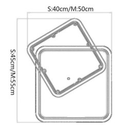 Moderne, Innfelt, Geometrisk, Firkantet Taklampe