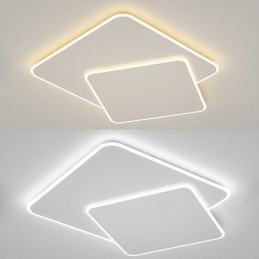 Moderne, Innfelt, Geometrisk, Firkantet Taklampe