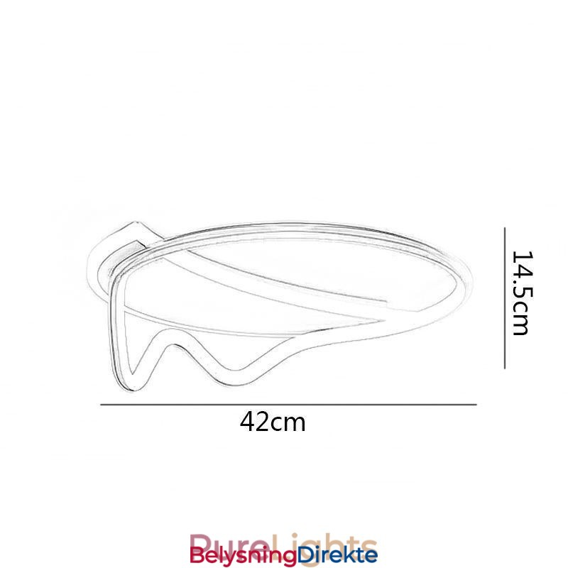 Moderne Taklampe Hjemmedekor Ringtaklampe