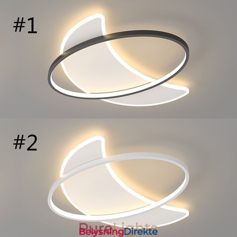 Moderne Taklampe Dekorasjon Månetaklampe