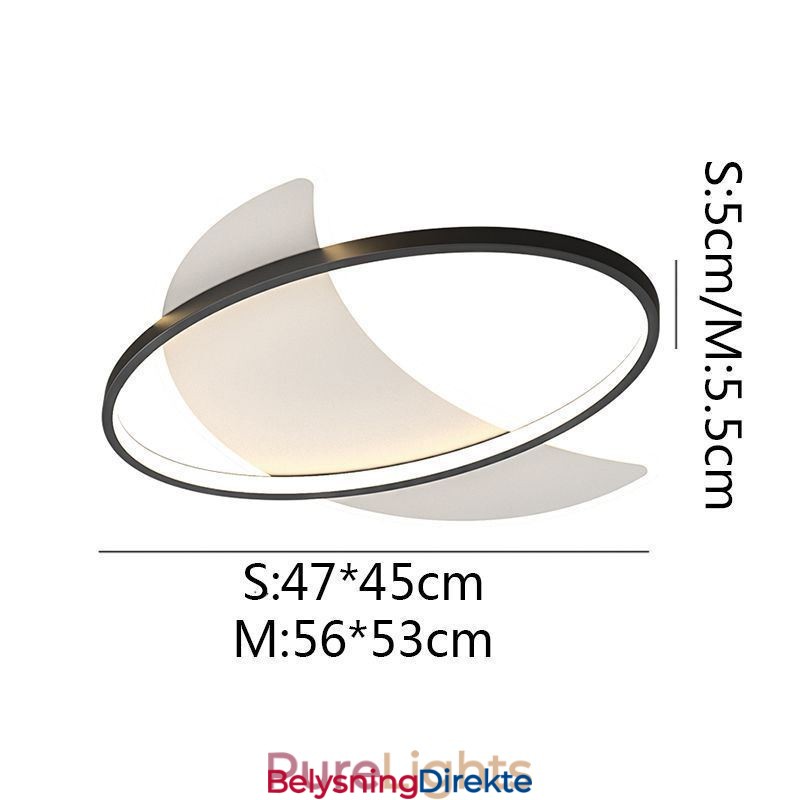 Moderne Taklampe Dekorasjon Månetaklampe