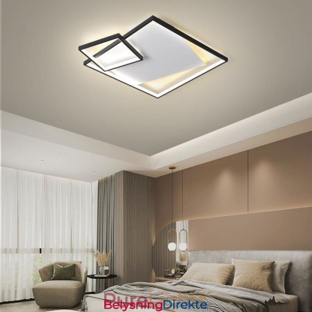 Moderne Taklampe Firkantet Innendørs Smart Belysningsarmaturer