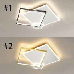 Moderne Taklampe Geometrisk Firkantet Taklampe