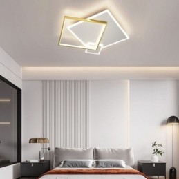 Moderne Taklampe Geometrisk Firkantet Taklampe
